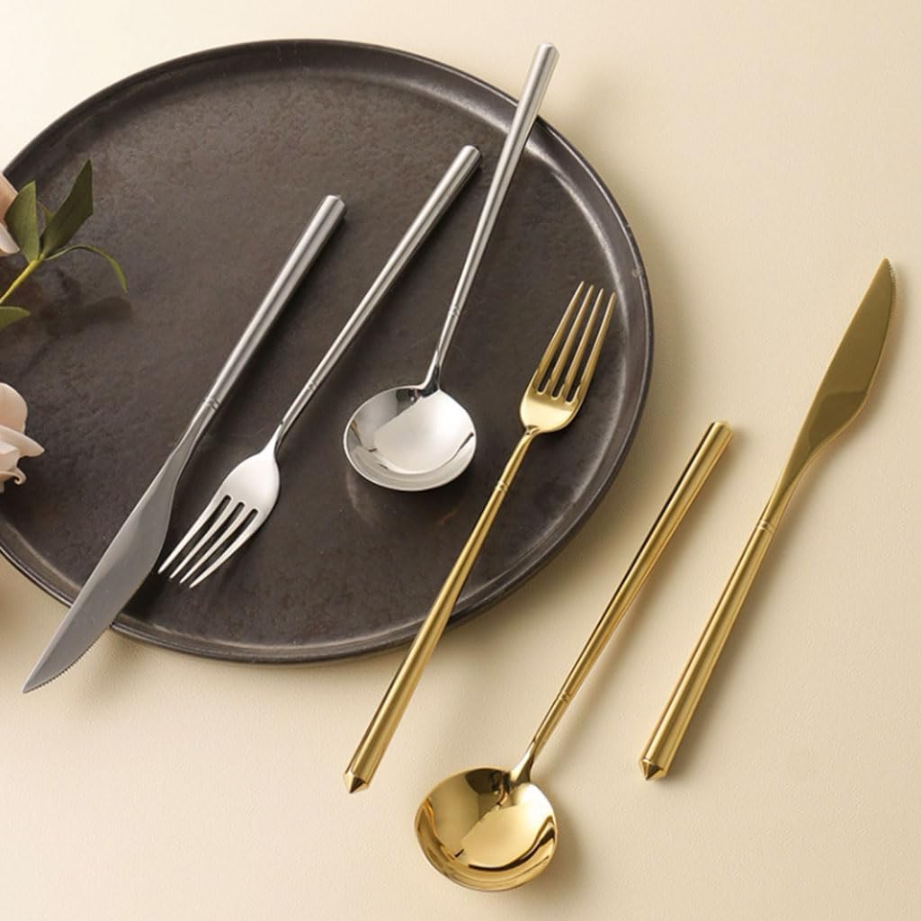 カトラリーセット 銀メッキ （ナイフ フォーク スプーン　25本） カトラリーセット 銀メッキ （ナイフ フォーク スプーン 25本）